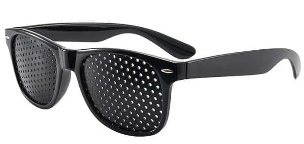 pinhole glasses