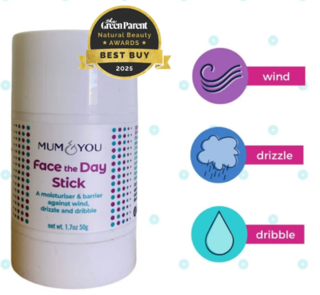 mum & you face the day stick